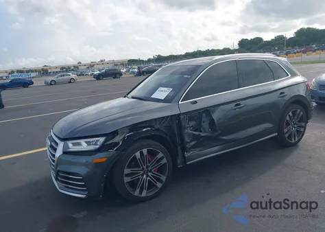 2018 Audi Sq5 3.0T Premium Plus из США, поврежденный, VIN WA1A4AFY4J2098770